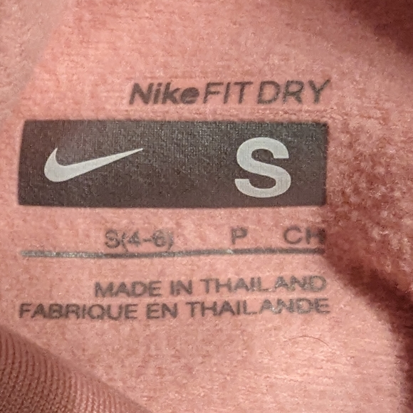 Nike fleece lined dry fit mock net sport shirt - Picture 2 of 3